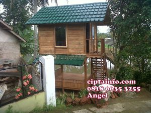 desain rumah kayu = rumah kayu + nagreg