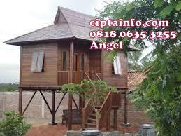 Jual Rumah Kayu Knockdown Murah Di Ciwidey Ciptainfo