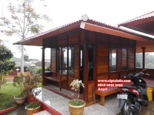 renovasi rumah kayu di tj pandan bb