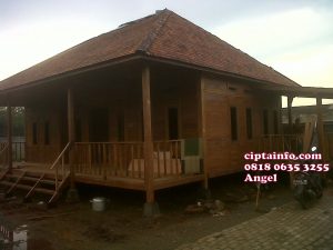 jual rumah kayu di gorontalo